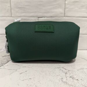 Dagne Dover Green Cosmetic Bag